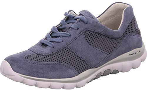 Gabor Shoes Rollingsoft, Damen Sneaker, Blau (Nautic 26), 38 EU (5 UK)