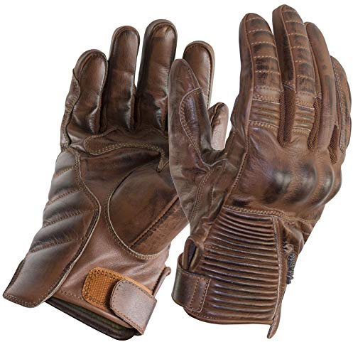 Trilobite Café Motorradhandschuhe, braun, 4XL