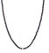 BERGERLIN Turmalin Halskette schwarz - schwarze Kette - Silber - M-L