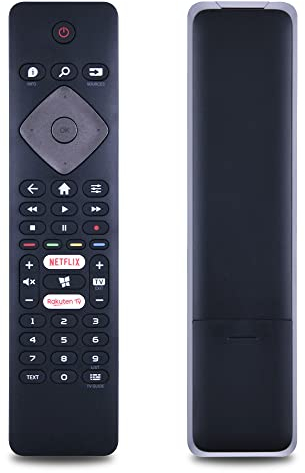 GOUYESHO BRC0884301/01 Télécommande de Remplacement pour Philips 4K TV Compatible avec 24PFS6855/12 32PFS6805/12 32PFS6855/12 43PUS6504/12 43PUS6504/62 65PUS6554/12 70PUS6504/12