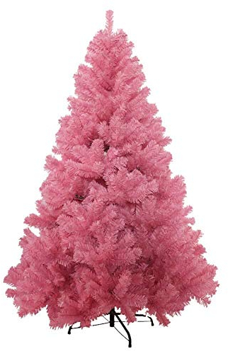 LITING 150/120/180/210 / 240cm Weihnachtsbaum Pink Christmas Ornament Dekoration Mall Fenster Ornament (Color : Pink, Size : 6Ft(180CM))