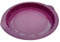 Tupperware Backen Silikonform Kuchen Apfelkuchen Pie lila glatt und gewölbt rund Backform Silikon Glatte Gewölbte Runde
