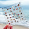 MARUKO Muschel Muschel-Displaybox, Magnetische Muschel-Vitrine Aus Acryl, Magnetic Seashell Display Box Fachbehälter für Perlen, Nägel, Schmuck (Herz)
