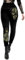 Restyle Clothing - Herbal - Gothic Lounge bequeme schwarze Jogginghose mit Stickerei, Schwarz , XL