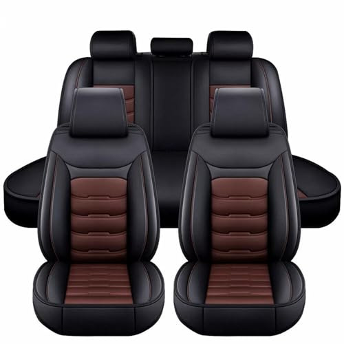 Full Set Auto Sitzbezüge für Audi A1 Sportback,Wasserdichtes VerschleißFest Leder Auto Sitzschutz,5 Stück Autositzbezüge