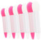 VALICLUD 16 Stück Teiliges Silikon Lippenpinsel für Lippenmaske und Augencreme für Gleichmäßigen Lippenstift und Kosmetik für Präzises Make Up und Gesichtsbehandlungen