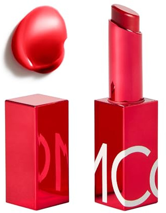 MCoBeauty Sheer Tint Lip Balm - Girl Boss, True Red Tinted Lip Gloss Balm | Jojoba Seed Oil for Hydrated Lips, Buildable Transparent Colour, Moisturising, Vegan & Cruelty Free