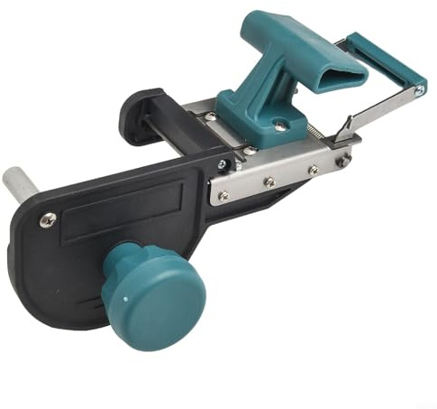 Solaughguy Woodworking for Edge Banding Cutter for PVC Trim - Dual Purpose Straight and Curved Cutting Tool, 55mm Max Width (1mm Thick), Stainless Steel & Plastic,