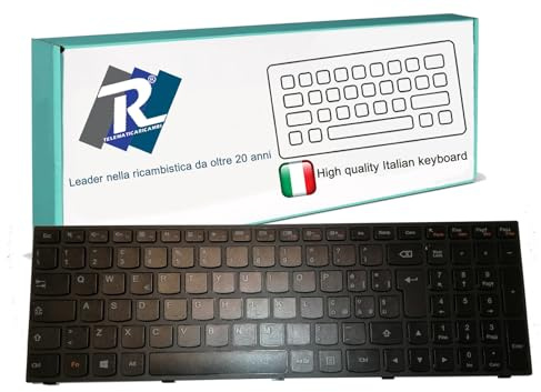 Tastiera Italiana per Notebook Compatibile con Lenovo G50-70 G50-75 G50-80 | Compatibile con G50-30 G50-45 G70-70 G70-80 Z50-70 Z50-75 E50-70 E50-80 B50-30 B50-45 B50-70 B50-80 B70-80 B71-80 Z70-80