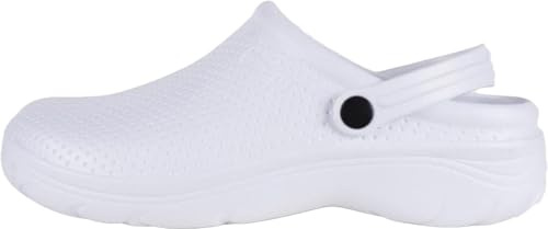 WORKTEAM Zueco Ultraligero de EVA Anatómico y Ergonómico con Cámara Ortopédica, Resistente a los Tropiezos y con Sujeción en Talón, Plantilla Incluida Unisex