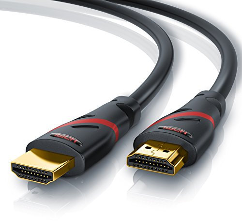 CSL - Cable HDMI 8K 4K 2.1/2.0 12,5m - 8K @ 60Hz 4K @ 120Hz con DSC - 48 Gbit/s - 3D - Ultra High Speed con Ethernet - Blu-ray TV X box Series X Switch - Blanco - 12,5 metros
