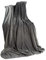 CelinaTex Flauschige Kuscheldecke 150 x 200 cm grau Decke Sofa Wohndecke weich Soft Mikrofaser Fleece Oeko-TEX TV-Decke