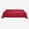 Tischdecke Leinenoptik Leinen Lotuseffekt Wasserabweisend Lotus Eckig 160x260 cm Rot