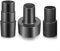 Pack of 3 Vacuum Hose Adapter Universal Vacuum Adapter Connector Kit for Power Tools 2.5 To 1.5 1.5 To 1.25 And More for Wet/Dry Vacuum