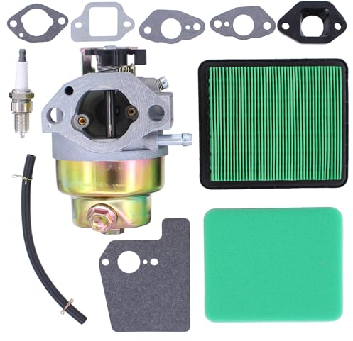 Vergaser Reparatursatz mit Luftfilter Zündkerze Dichtung Benzinschlauch Vorfilter Gummidichtung für Honda HRB 476C HRB476C HRB 536C HRX 426 HRX426 HRX 476 C HRX476C HRB 476C Lawnmower Rasenmäher Motor