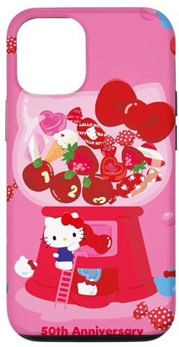 Hülle für iPhone 12/12 Pro Hello Kitty 50th Anniversary Candy Case