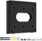 Schnellwechsel-Halterung für HP Mini-PC Wand VESA und Untertisch-Schnellspann-Halterung für HP EliteDesk 800 805 705 HP ProDesk 400 405 600 Desktop Mini HP 260 T240 Mini PC VESA Halterung für HP mit