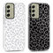 Yoedge 2 Stück Handyhülle für Samsung Galaxy S21 FE 5G Hülle 6,4, Leopard Muster Frauen Mädchen Aesthetic Handyhülle, Transparent Dünn Silikon TPU Stoßfest Kratzfest Schutzhülle für Samsung S21 FE