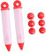 CONGARTENO 2sets Decorating Pen for Desserts Cake Decorating Pens with Various Tips for Icing Cream and Writing for Cakes and Pastries