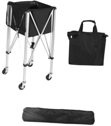 kowaku Tennis Ball Cart Pick -up -Sammler, tragbarer Lehrwagen mit Rädern für Spielzimmer