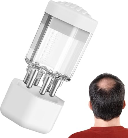 Kamm zum Auftragen auf die Kopfhaut – Spender für flüssiges Öl | Haarkamm für ätherische Haaröle | Tragbarer flüssiger Haarölspender, Kopf-Kopfhaut-Massagebürste, Ball-Roor-Kamm für einfache