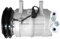OLCYBDFC Compressore AC for auto compatibile con Nissan Patrol compatibile con Valeo Y61 GU 92600-VB005 92600-VB300 92600VB005 92600VB300 DKS17CH Compressori aria condizionata di ricambio for auto