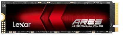 Lexar Ares SSD 512GB, M.2 2280 PCIe Gen4 NVMe SSD