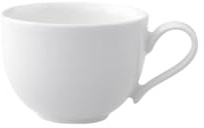 Villeroy und Boch New Cottage Basic Mokka-/Espressotasse, 80 ml, Premium Porzellan, Weiß