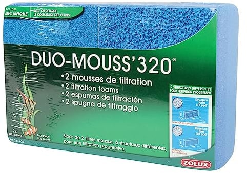 Zolux Duo - Schiuma per Acquario, 320 cm