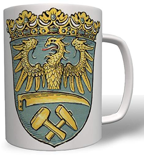 Wappen Oberschlesien Provinz Abzeichen Emblem Polen- Tasse Becher Kaffee #3954