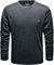 Schöffel Herren Merino Sport Shirt 1/1 Arm M, temperaturregulierendes Langarmshirt, atmungsaktives Funktionsunterwäsche-Shirt in Wollqualität, anthrazit, XXL