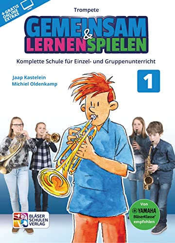 Gemeinsam lernen & spielen Band 1 (+Online-Access) : für Bläserklasse (Blasorchester) Trompete