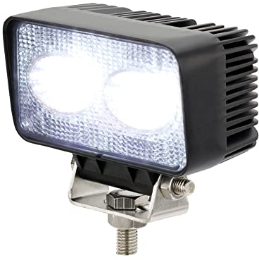 AdLuminis LED Arbeitsscheinwerfer eckig, 20 Watt 1800 Lumen, CREE Chips, 78°, Für 12V 24V, IP67 Schutzklasse, 6000K, Zusatzscheinwerfer, Rückfahrscheinwerfer, Suchscheinwerfer