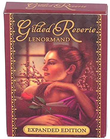 Haowecib Tarotkarte, Lenormand Orakelkarten 47 Papier Englische Tarot-deckkarten Unterschiedliches Muster Umweltfreundlich Geheimnisvolle Wahrsagekarten Tarotkartendeck Mit Reiseführer Für Anfänger