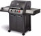 ENDERS - Barbecue Monroe Black Pro 3 K Turbo - 3 brûleurs dont 1 Turbo Zone - 1 brûleur latéral - Simple Clean - Switch Grid - Jusqu'à 14 convives - 14,1 kW