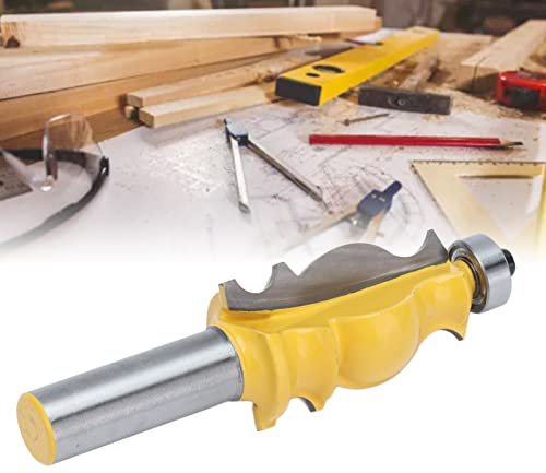 12-mm-Fräser für architektonische Formteile, CNC-Holzbearbeitungs-Formfräser-Werkzeug zur Verwendung auf dem Tischmontage-Fräser