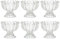 6 Pièces 100Ml Coupes À Dessert En Verre Transparent - Idéal Pour Crème Glacée, Pudding, Fruits, Réutilisables Et Élégantes