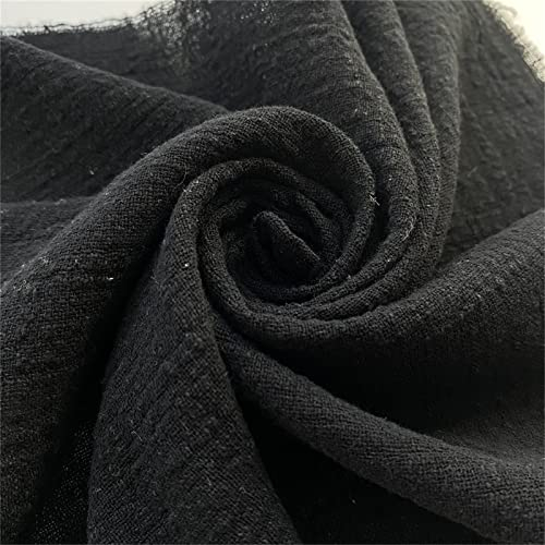 GLITZFAS Stoffservietten, 6er Pack Baumwolle Servietten 42x42 cm, Hochwertige Servietten Wiederverwendbare, Tischdekoration Servietten Hochzeit Geburtstag Feiern Abendessen Cafe Restaurant (Schwarz)