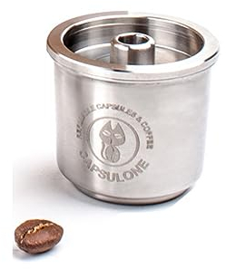 XBERSTAR Cápsulas de café reutilizables de acero inoxidable para cafetera Illy (acero inoxidable)