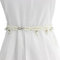 FAIRYGATE Gürtel Damen Frauen Perlengürtel Taillengürtel Perlenkette Weibliche Mädchen Kleiden, DA6405