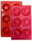Generic Moule en Silicone,1 Moule Tartelette avec Revêtement Antiadhésif, Moule en Silicone Pâtisserie pour Muffins, Brownies, Gâteaux, Pudding, Glaçons, Gelée, Quiches (29 x 17 cm) – 6 cavités