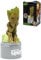 Lexibook Lexibook-NS01GG, Marvel Guardiani della Galassia, Groot Nightlight con Altoparlante per la cameretta dei Bambini, Luce soffusa, a Batteria, Colore Grigio/Marrone, Taglia Unica, NS01GG