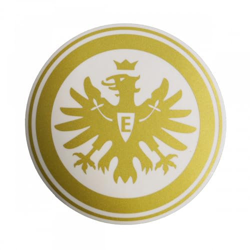 Eintracht Frankfurt Aufkleber - Logo Gold - Sticker | Autoaufkleber SGE