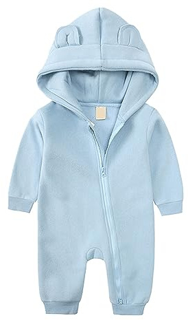 Pagliaccetto Neonato Invernale Maglione In Pile Infantile Tutina Pagliacetto Neonata Unisex Cappellino Con Cerniera Fouties Per Alberi Di Natale Per Esibizioni Di Palcoscenico Neonato 0-18 Mesi