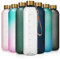 Opard Trinkflasche, 1L/800ml Wasserflasche, Auslaufsichere Water Bottle, BPA Frei Sportflasche Zeitmarkierung Wasser Flasche (1000ml - transparente)
