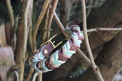 Equimour Hundehalsband „Ledertraum“ – konfigurierbar aus Fettleder & Paracord | Handgefertigt in Deutschland | Individuell anpassbar | Robustes Hundezubehör & Geschenk für Hundefreunde