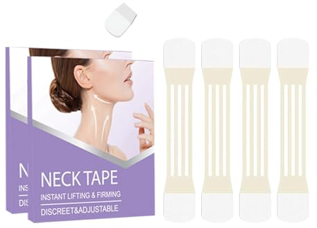 Aoseiens Halsband, Instant Lift Halsband, Hals Instant Lifting & Straffung Unsichtbares Band, für Hals, Gesicht und Kiefer