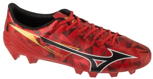 Mizuno Alpha II Select FG P1GA256560, Men Football Boots, Red