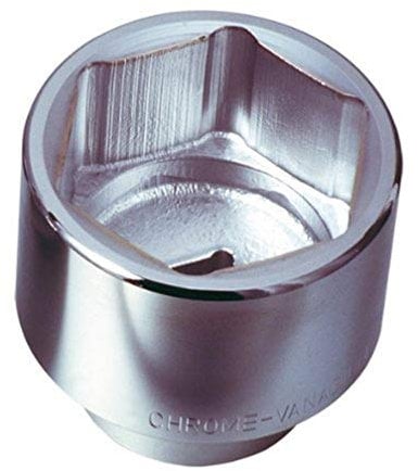 KS Tools 911.1055 - Douille 6 pans - 1'' - 55 mm - Version courte - En Chrome Vanadium - Finition satinée