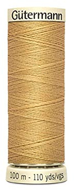 Gutermann Yellow Sew-All Thread: 100m (893)